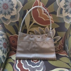 Hardware by Renee silver handbag.